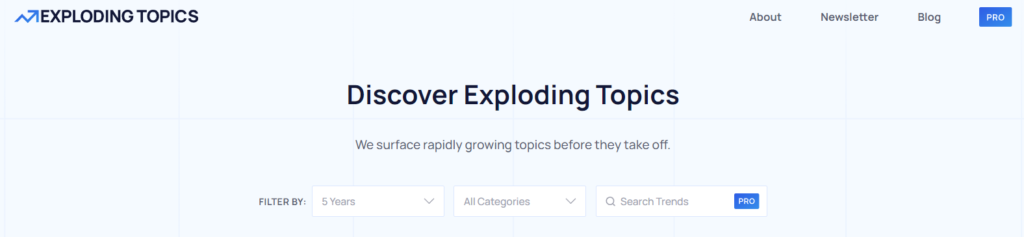 Exploding Topics